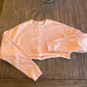 Alo cropped sweatshirt